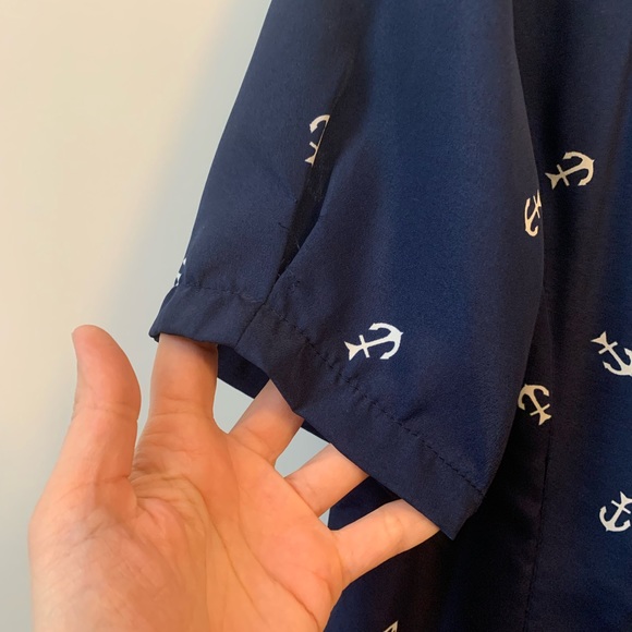 Cute Navy Vintage Dress - Picture 5 of 5